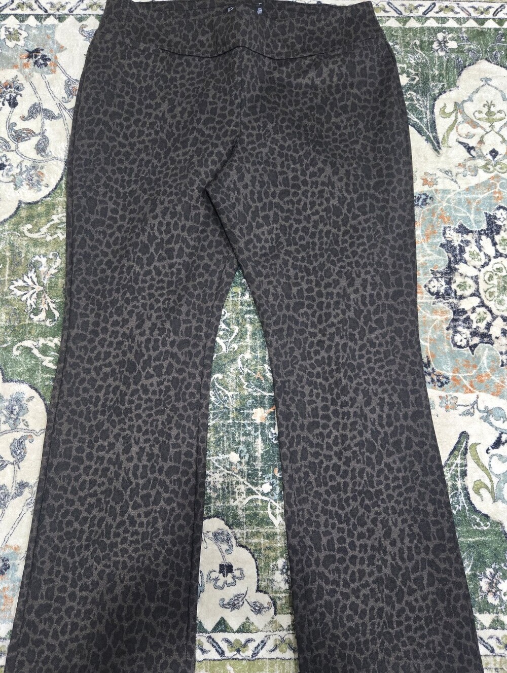 NY&C Brown And Black Leopard Print Pants